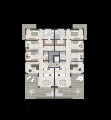 TRAUMHAFTES PENTHOUSE - UNEINSEHBAR - EXCLUSIV - GROSSE DACHTERRASSE -