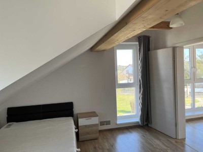 Zimmer in Airbus-Nähe mit Gartenanteil und großem Gemeinschaftsraum