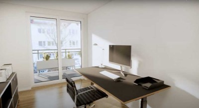 Baustellenberatung: Sa., 13.09. von 11-13 Uhr, 3-Zimmer-Wohnung mit zwei tollen Balkonen!