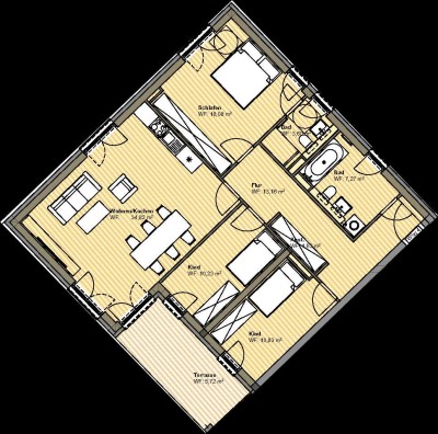 110 m² Wohnkultur am Ammersee