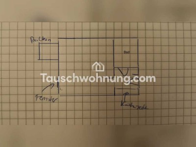 Tauschwohnung: moderne 1 Zimmerwohnung