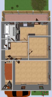 Gepflegte 3-Zimmer-Wohnung mit Balkon in Sankt Johann