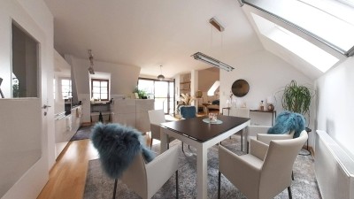 Traumhafte Dachgeschosswohnung im historischen Stadtzentrum von Wolfsberg