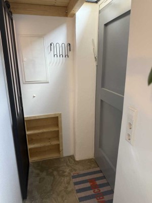 Erstbezug mit EBK: Exklusives Tiny Apartment, 1 Zimmer Maisonette Wohnung, voll möblierte Whg.