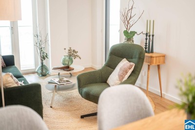 Wohnen mit Skyline-Flair – Rooftop Pool &amp; Fitness bei der U1