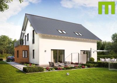 NEUBAU 2025: Familienfreundliche Doppelhaush. mit smarter Planung