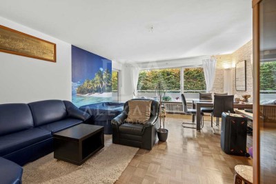 Harlaching: Ihr neues Zuhause – 3-Zimmer-Wohnung mit vielseitigen Hobbyräumen und Loggia!
