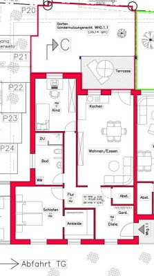 EG 3. Zi. Wohnung | Neubau in Rust | Terrasse & Garten (Auch OG & DG verfügbar)