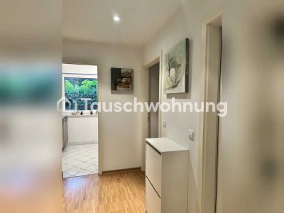 Tauschwohnung: 2 Zimmer Terassenwohnung gegen 3 Zimmer zentral