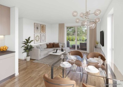 Nur noch zwei Wohnungen verfügbar - Attraktive 2-Zimmerwohnung mit Balkon