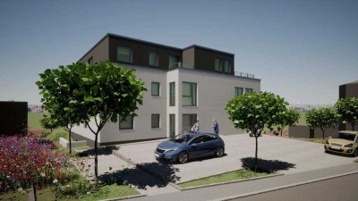 3ZKB Neubau in bester Wohnlage von Offheim mit fantastischem Blick! Provisionsfrei für den Käufer!