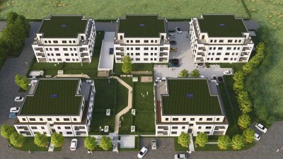 Erstbezug: Erdgeschosswohnung mit eigenem Gartenanteil