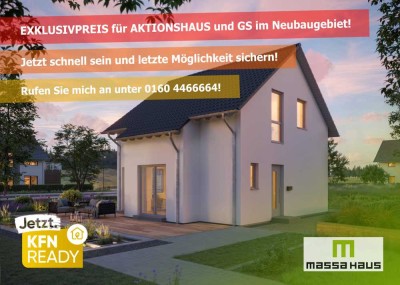 � SPEZIALANGEBOT INKL. GS! � Unser tolles Aktionshaus inkl. Erker "Effizienz A" - BEZUGSFERTIG!