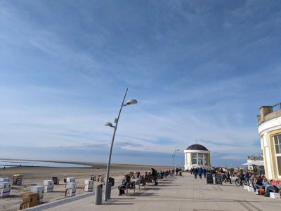 Freundliche 3-Zimmer-EG-Wohnung mit Terrasse auf Borkum