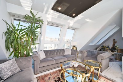 Luxuriöse Dachgeschoss-Maisonette mit 4 Zimmern, 3 Terrassen und Top-Ausstattung!