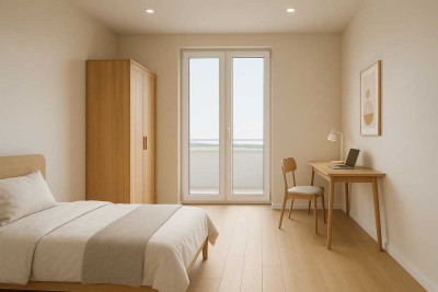 Studenten aufgepasst! Super moderne möblierte 5er-WG auf 110m² direkt an der Uni
