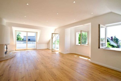 RESERVIERT!! – stilvolle Dachgeschosswohnung mit 3 Balkonen