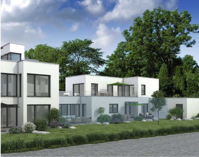 Familienfreundlicher Luxus in München Gräfelfing, Architektonisch hochwertig, gemütlich mit Garten