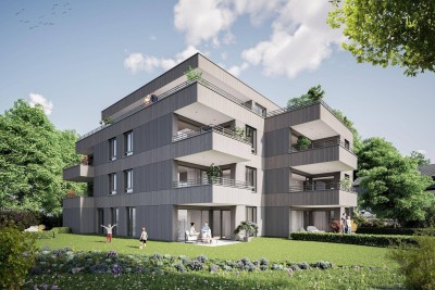 Kleinwohnanlage: sehr sonniger und ruhiger 3-Zimmer-Wohntraum