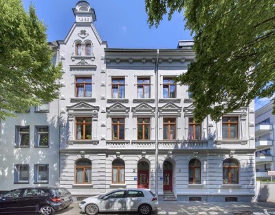 Tolle Altbauwohnung mit 2 Räumen im Gerichtsviertel
