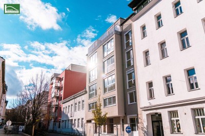Erstbezug AUFLEEBEN - Anleger-Projekt mit inkludierter Einbauküche in ruhiger Seitengasse beim Paltramplatz