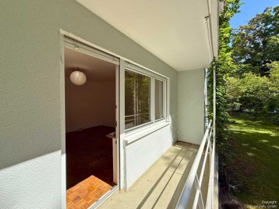 Ruhe mitten in Schwabing-West: Sonnige 2,5-Zimmerwohnung mit Südbalkon, Gartenblick & Raum für Ideen