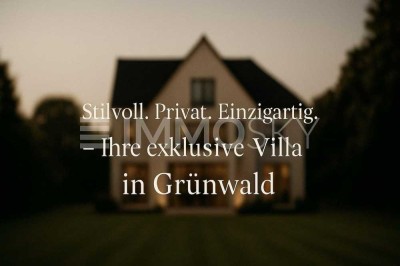 Architektonisches Meisterwerk in Bestlage von Grünwald