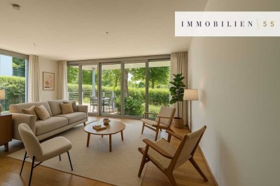 Moderne Maisonettewohnung mit großzügiger Terrasse & Tiefgaragenstellplatz