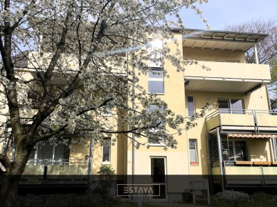 Vermietete Dachgeschosswohnung mit Balkon und Garage