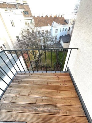 Rarität - Schöne 3-Zimmer-Altbauwohnung mit Balkon und Garten, im 18. Bezirk!