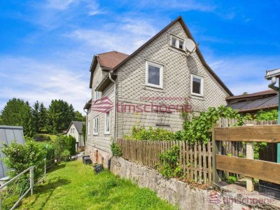 ***Sonnig, geräumig Einfamilienhaus  mit Doppelgarage in Schmiedefeld zu verkaufen***
