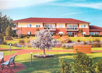 SITTENSEN / "OSTEGRUND": Barrierefreie EG-Wohnung mit Ausblick......