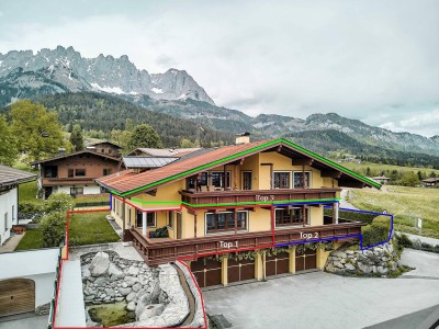 Wohnungen mit atemberaubendem Bergblick in Toplage
