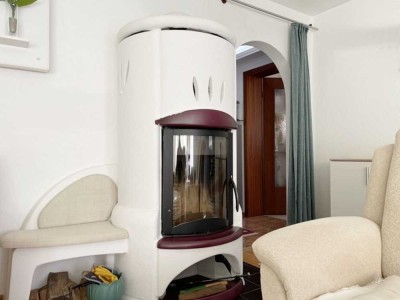 81 m² Wohnfläche, Kamin, 2 Balkone  Garage