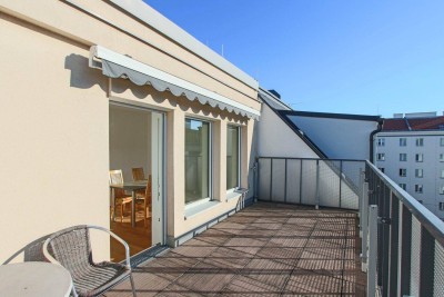 Loftartige Wohnung mit toller Terrasse!