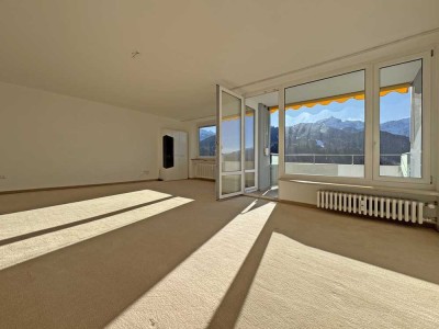 Helle 2-Zimmer Wohnung mit traumhaftem  Bergblick
