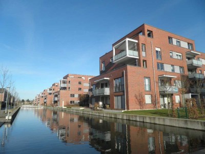 Wohnen an der Lister Gracht: Moderne 3-Zimmer Wohnung mit einer Terrasse