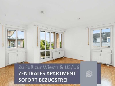 Bezugsfreies Apartment in zentraler Lage | U3/U6 fußläufig