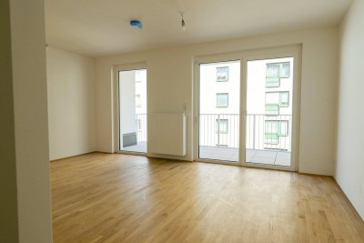 Neubauwohnung gleich beim Reumannplatz – 2-Zimmerwohnung mit Balkon, hell und freundlich!