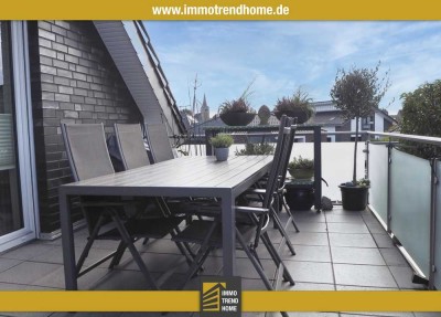 Schöne Eigentumswohnung mit Dachterrasse