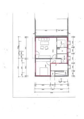 Wohnung in Waldbreitbach, 2-ZKB-Terr., beste Lage, ruhig, ortsnah, Stpl.