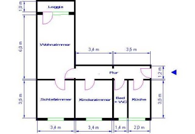 Eine Wohnung zum Gestalten