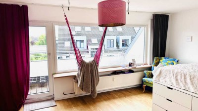 Moderne 2,5-Zimmer Wohnung mit Balkon in Düsseldorf-Hamm