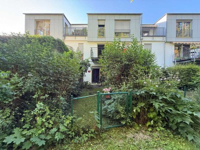 Stadt trifft Natur: Stilvolle 3-Zimmer-Wohnung mit eigenem Garten in Freising
