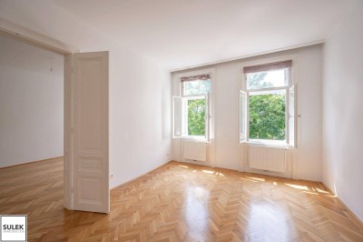 Schönbrunner Allee: 3-Zimmer-Altbauwohnung mit perfekter Aufteilung und Grünblick