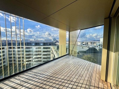 WOW! Hauptbahnhof: 9. Stock - Innenhof mit mega Ausblick: Von der Sonne geküsst! Provisionsfrei
