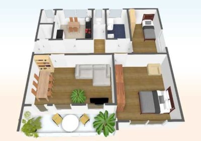 Helle, 3-Zimmer-Wohnung in ruhiger und dennoch zentraler Lage von Tutzing