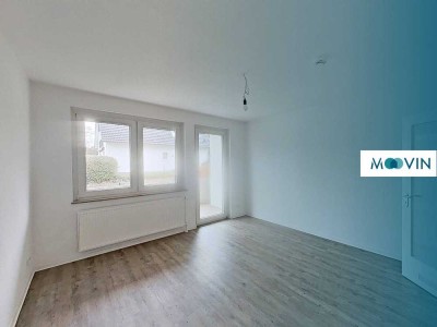 **Moderne 3-Zimmer-Erdgeschosswohnung mit großem BALKON in Ummeln**