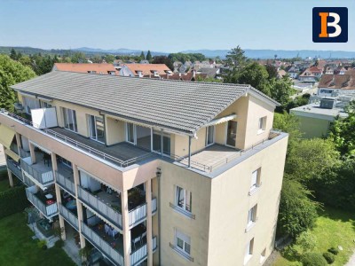 Barrierefreie Penthouse-Wohnung mit Fußbodenheizung, großer Terrasse und TG-Stellplatz!