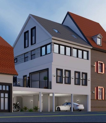 Weinheim – Kernsaniertes Dachgeschoss mit Loggia | 3-Zimmer-Wohnung in Neubauqualität